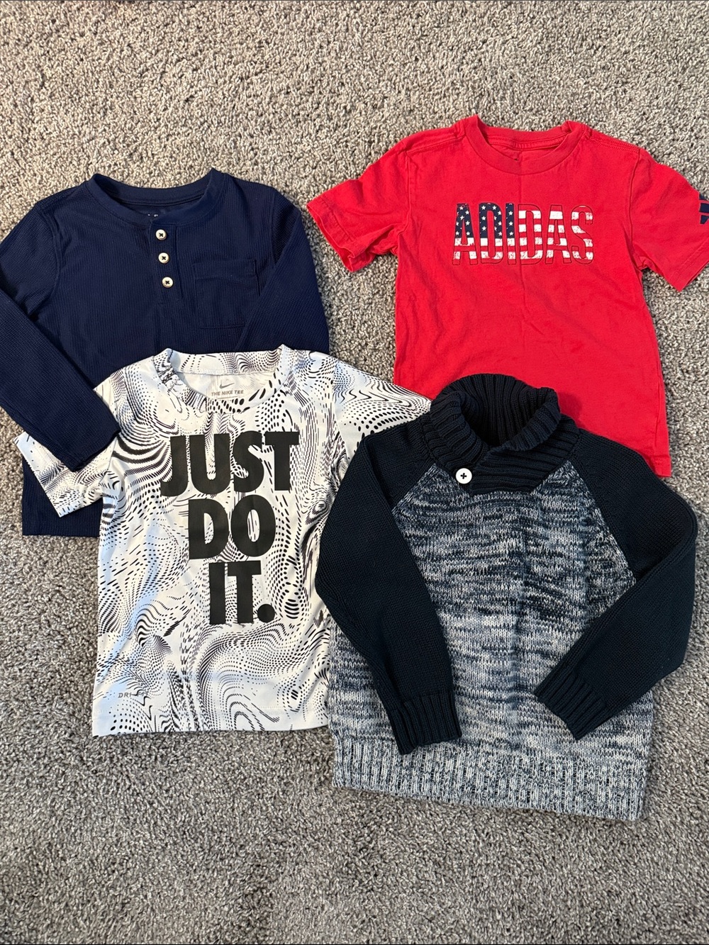 4 boys shirts size 5